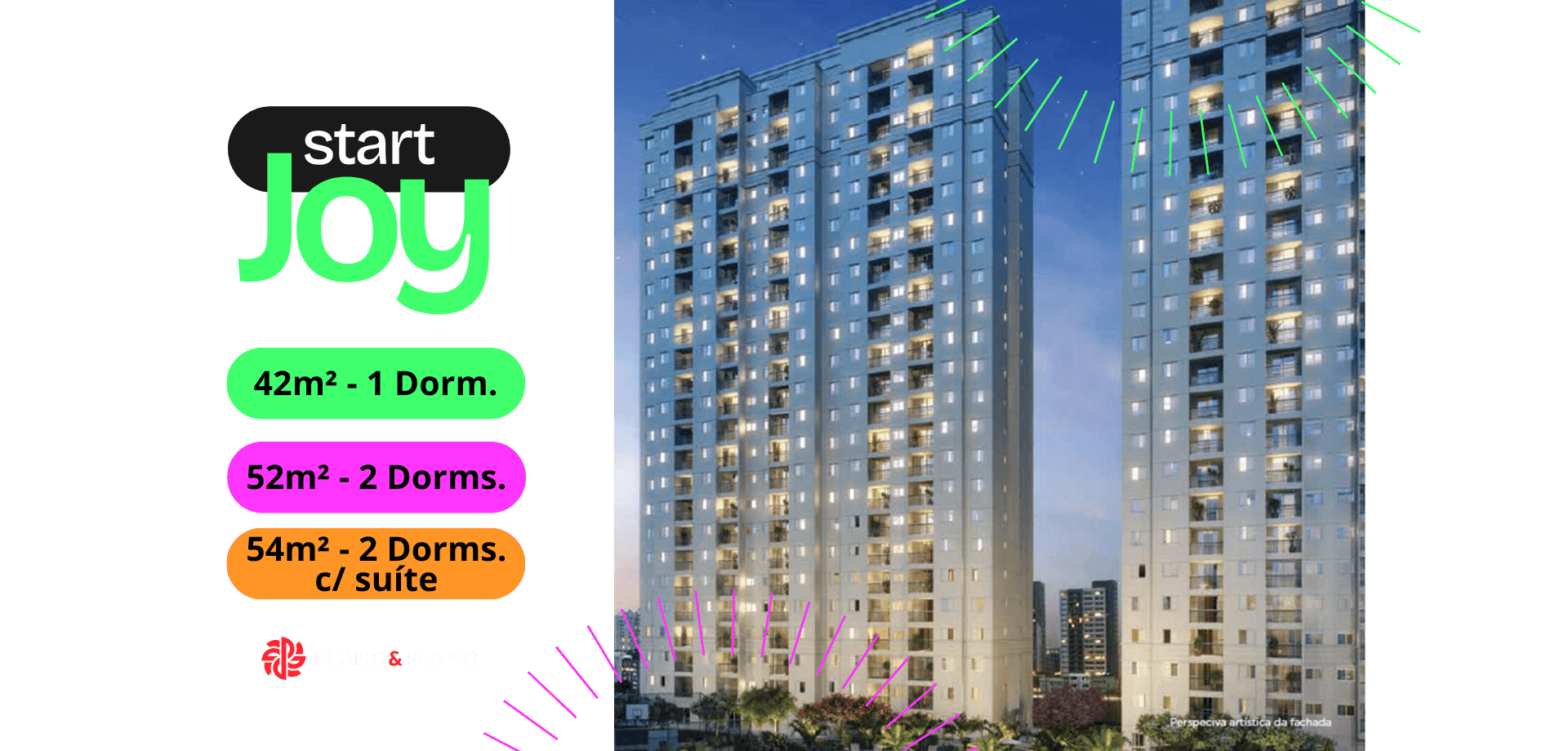 Residencial Start Joy: apartamentos modernos em São Bernardo do Campo, diversas opções
